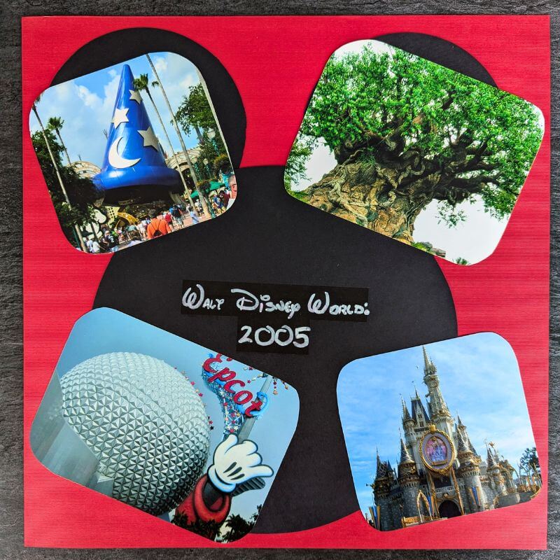 Disney Scrapbook