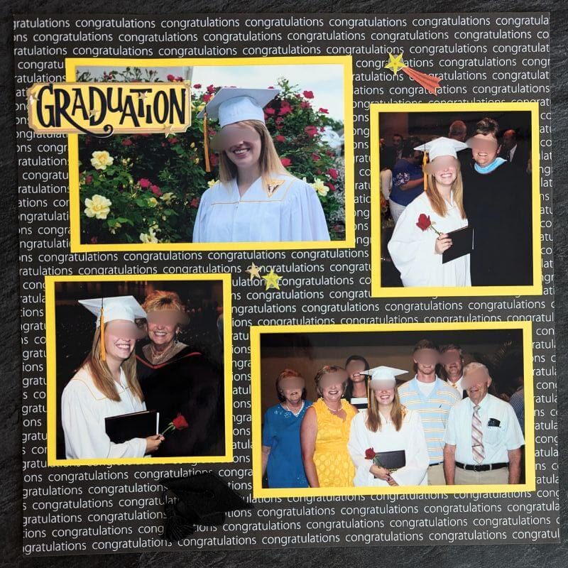 Capturing High School Magic: My Senior Year Scrapbook