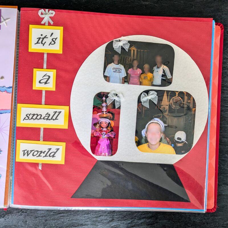 Disney Scrapbook