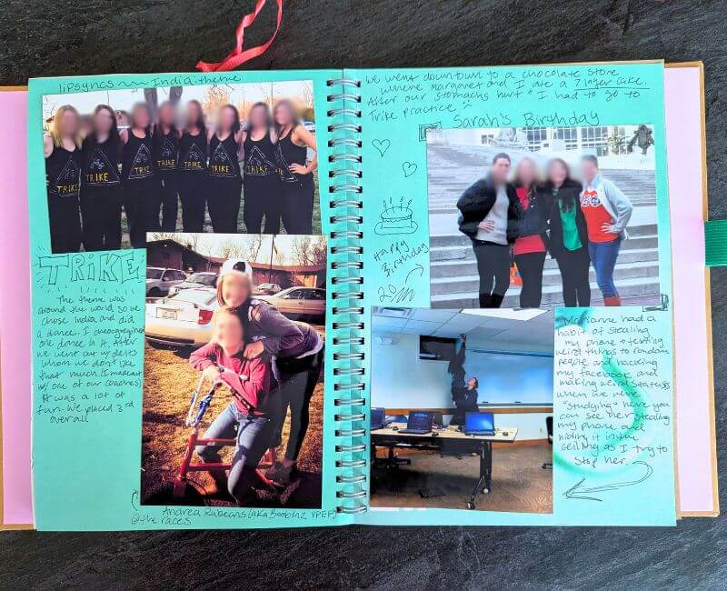 scrapbook page