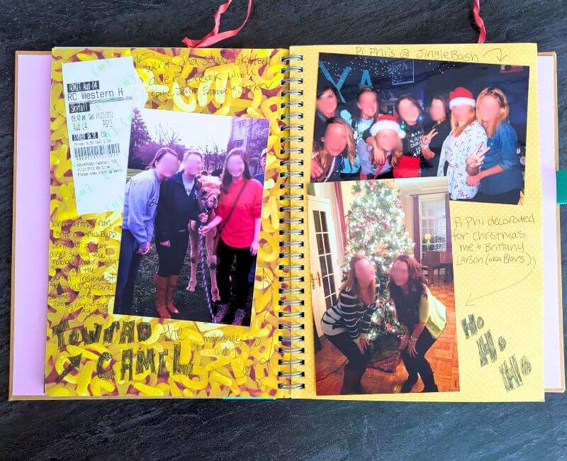 scrapbook page